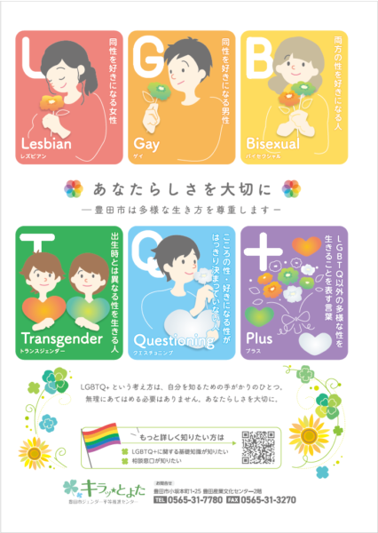 LGBTQ+について知るきっかけになるオリジナルクリアファイルができました！の画像